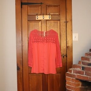 Pink Floral Shirt